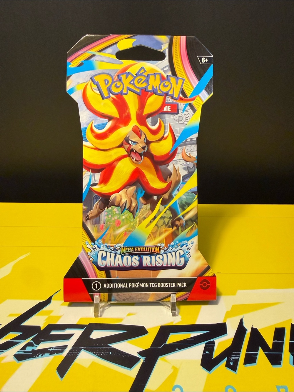 Pokemon- Chaos Rising- Sleeved BOOSTER PACK SET- PYROAR ART Pack - SEALED